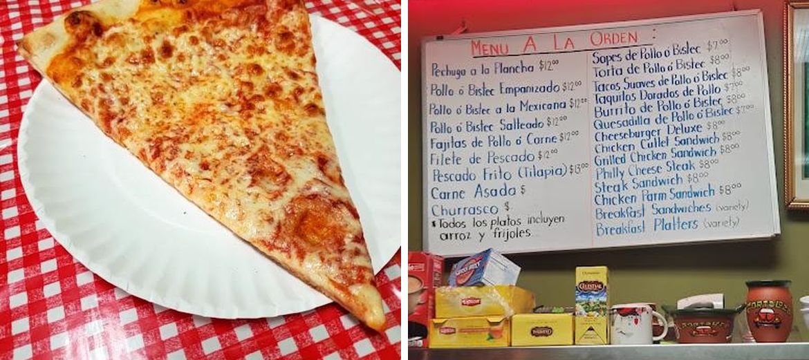 Luna's Pizzeria & Restaurant la 13 Menu